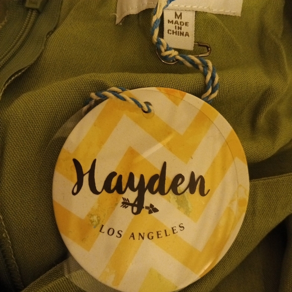 Hayden Los Angeles NWT Woman's Backless Spaghetti Strap Sundress Medium - Picture 3 of 4